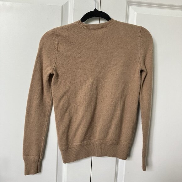 Lauren Ralph Lauren Sweater Womens S Brown Knit Crewneck Soft Lambswool Blend - Picture 2 of 6
